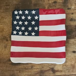 Kohls patriotic Food tray